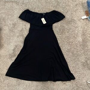 Off the shoulder dress